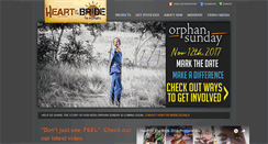 Desktop Screenshot of heartofthebride.org